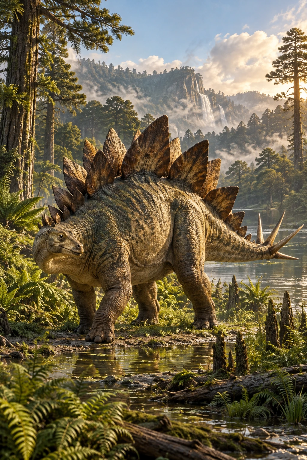 Stegosaurus complete Primal artwork