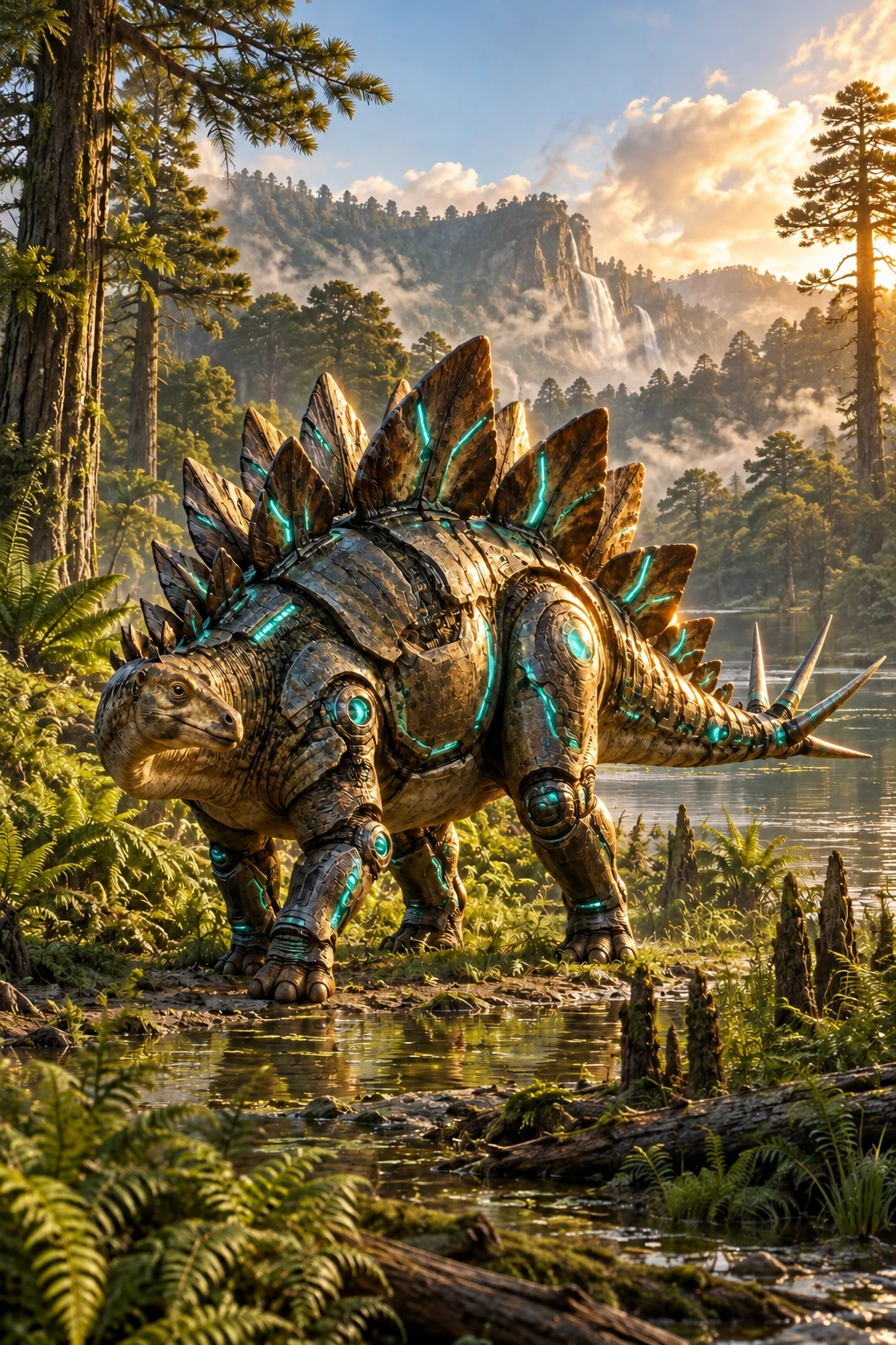Stegosaurus complete Armored artwork