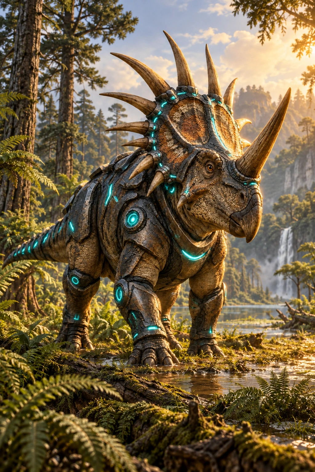 Styracosaurus complete Armored artwork