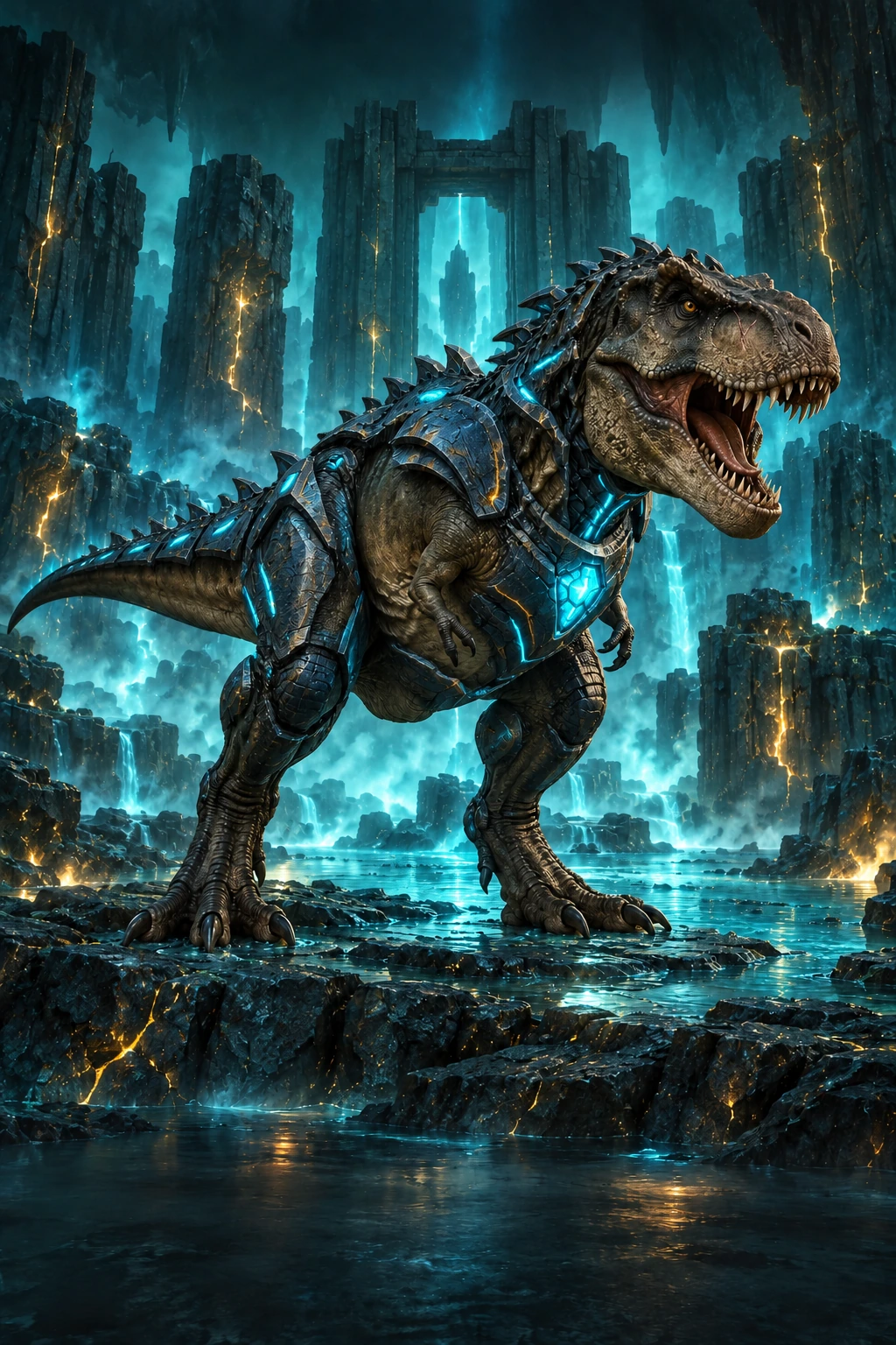 Tyrannosaurus complete Armored artwork