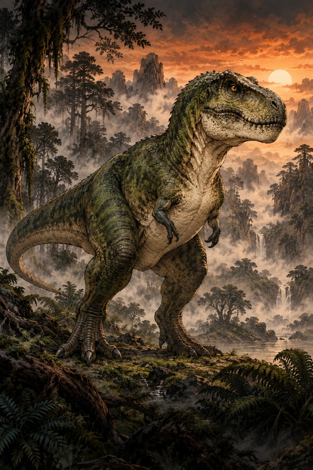 Tyrannosaurus complete Calm artwork