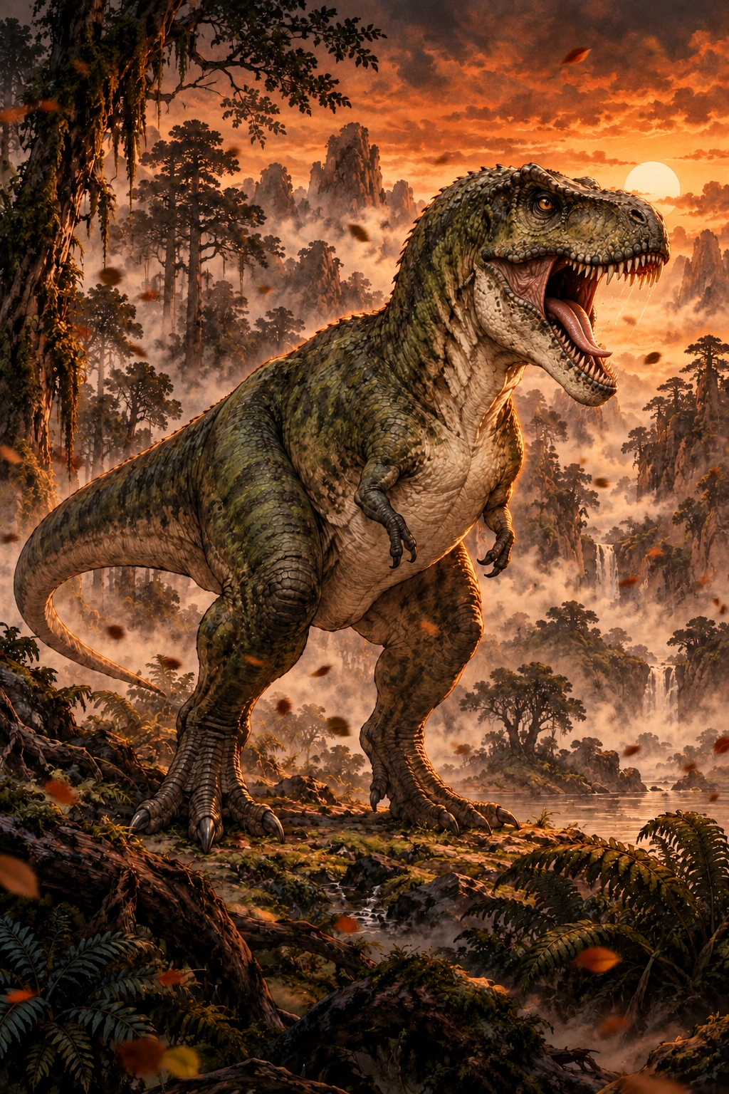 Tyrannosaurus complete Threat artwork