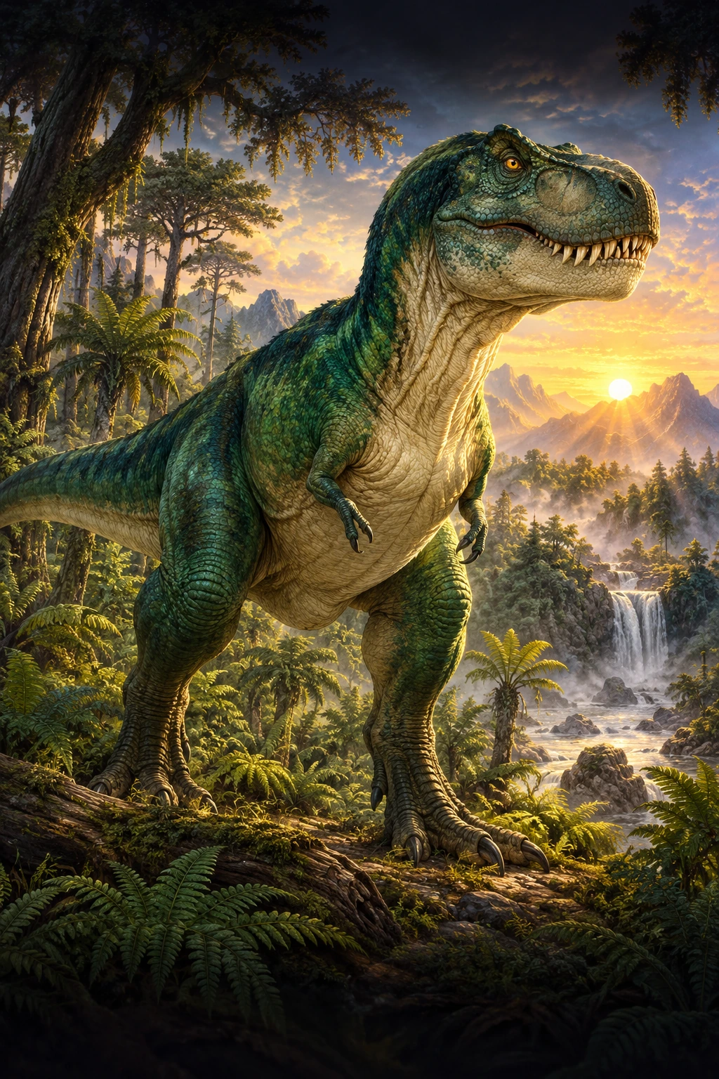 Tyrannosaurus complete Daylight artwork