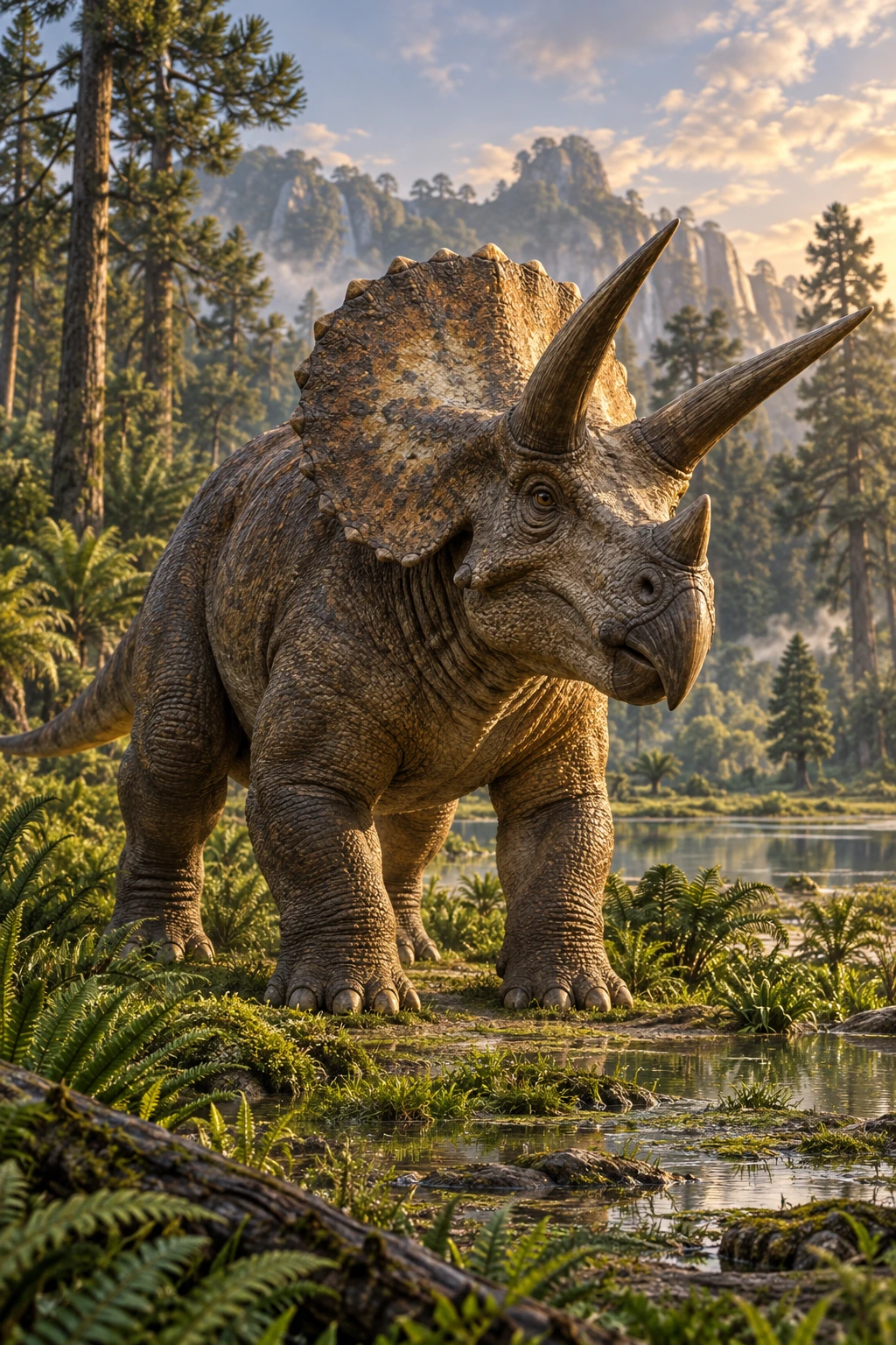 Triceratops complete Primal artwork