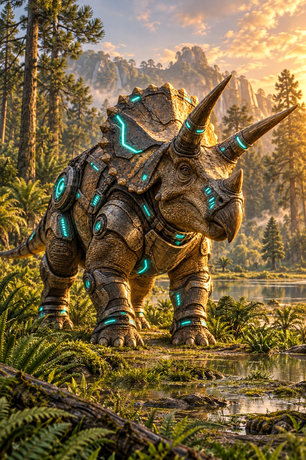 Triceratops complete Armored artwork