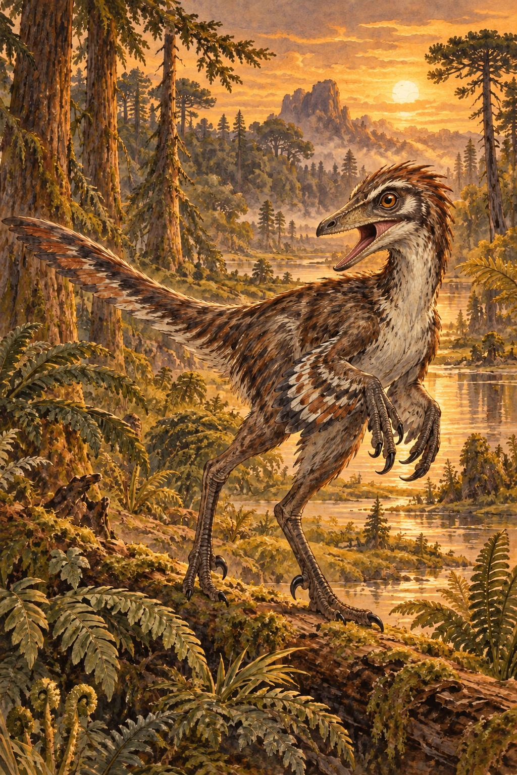 Troodon complete Threat artwork