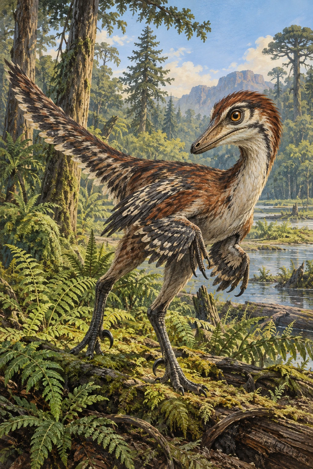 Troodon complete Daylight artwork