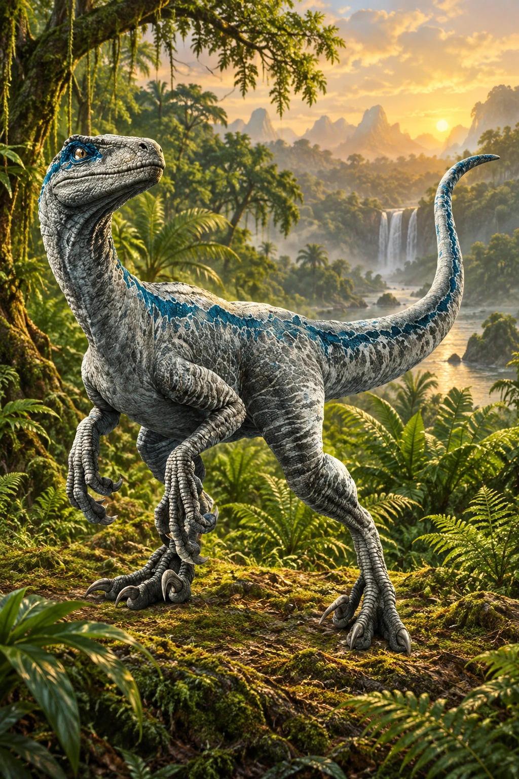 Velociraptor complete Primal artwork