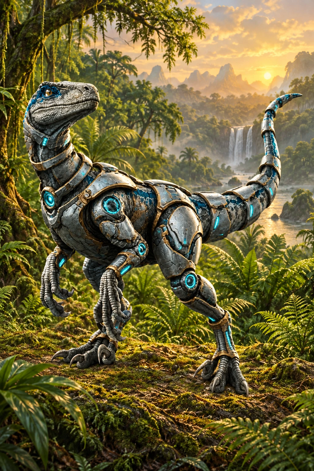 Velociraptor complete Armored artwork