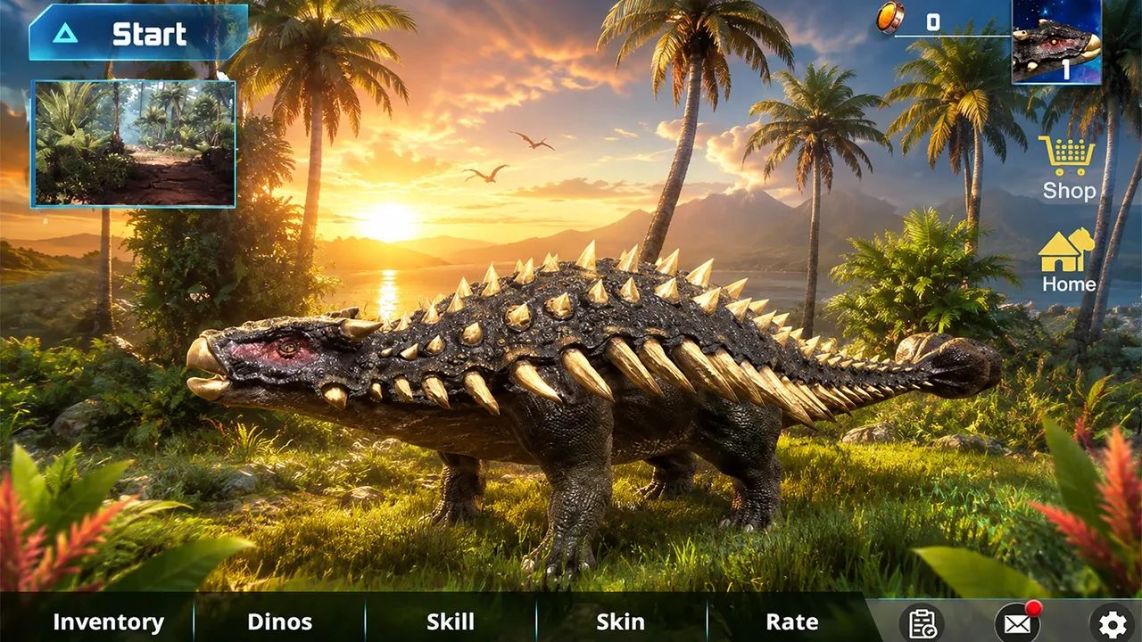 Ankylosaurus Dino Simulator official screenshot 22