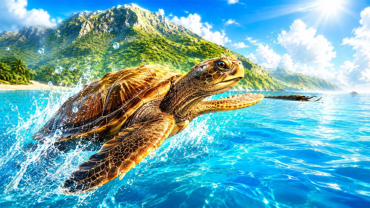 Archelon: Sea Turtle Dino Sim official screenshot 2
