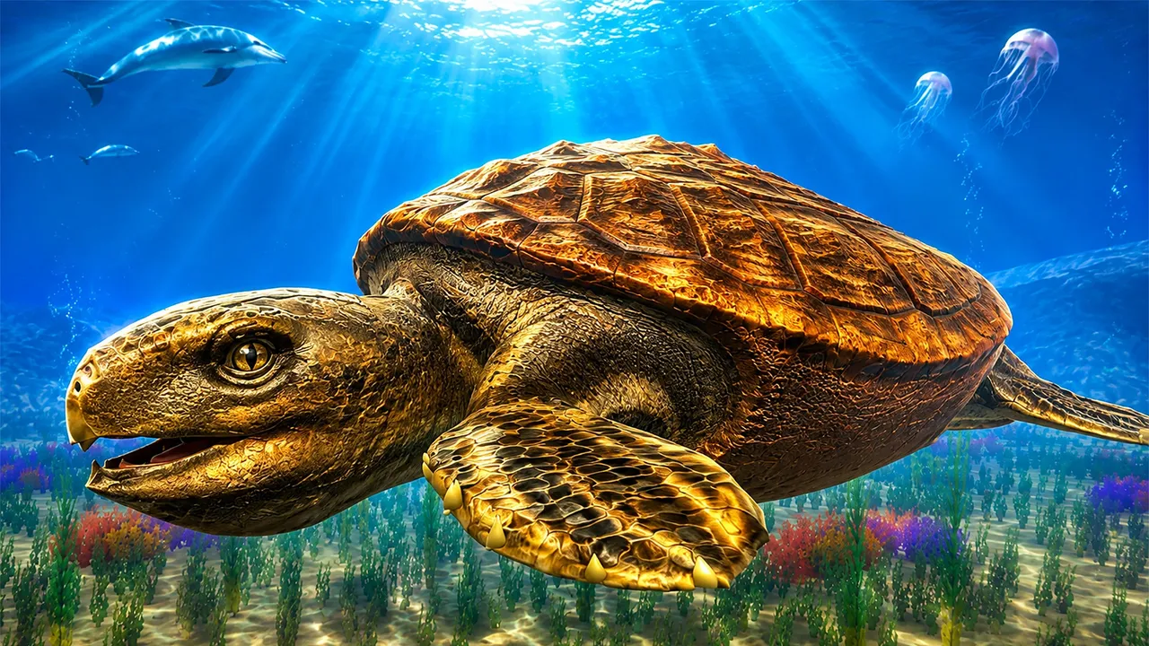 Archelon: Sea Turtle Dino Sim official screenshot 3
