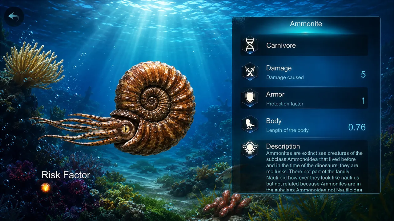 Cameroceras: Ocean Dino Sim 3D official screenshot 5