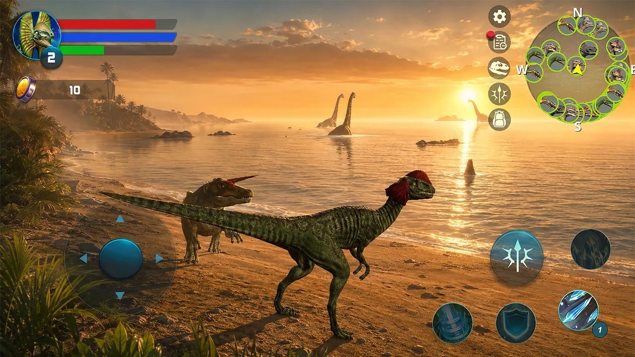 Dilophosaurus Dino Simulator official screenshot 12