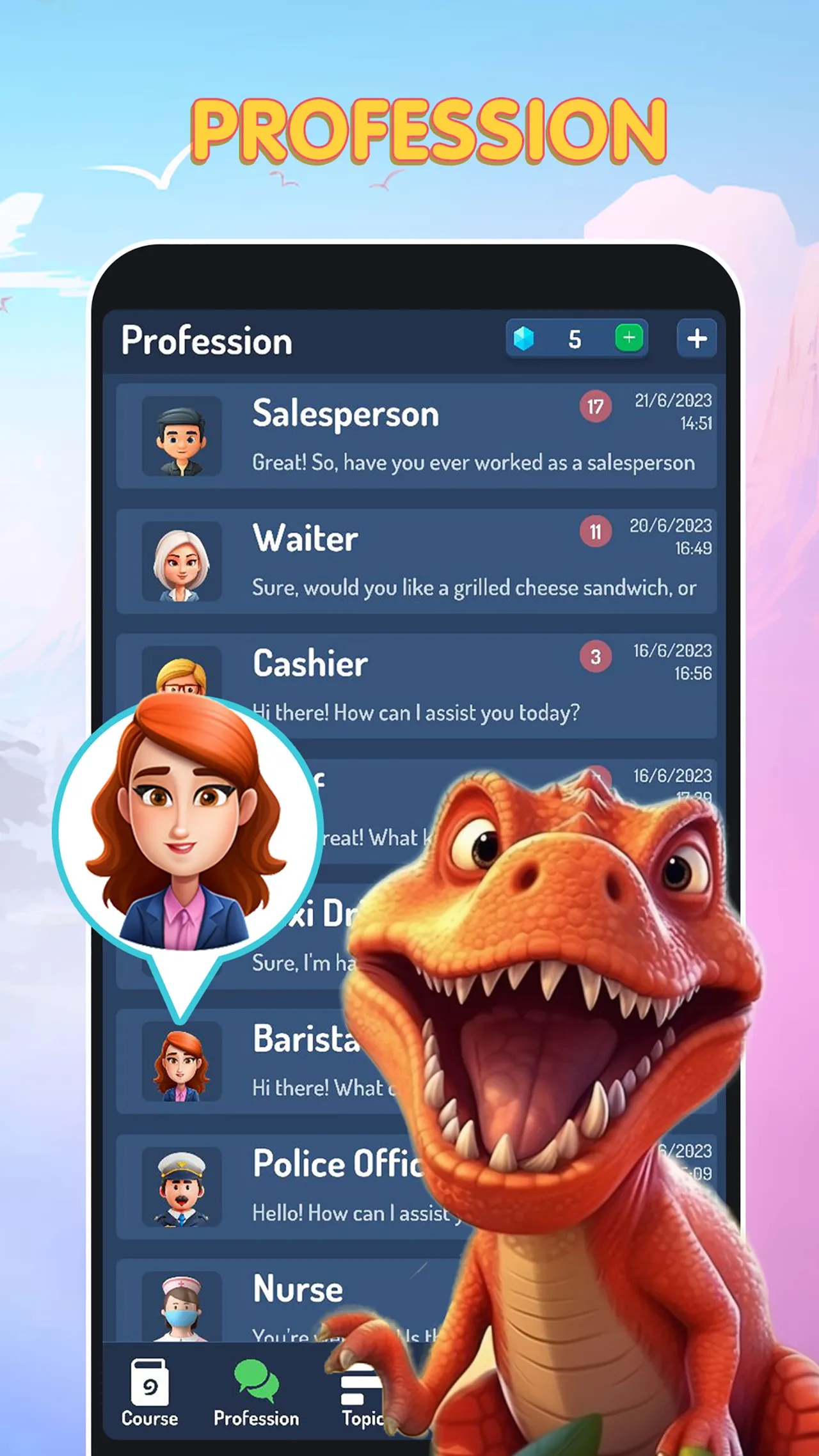 Dino Talk - Dino Lingo official screenshot 17