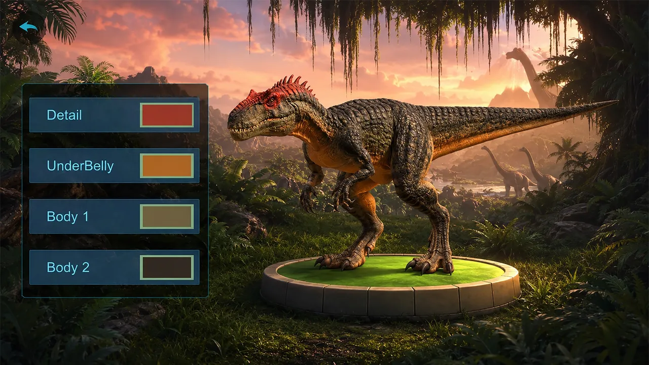 Dinosaur Simulator: Allosaurus official screenshot 1
