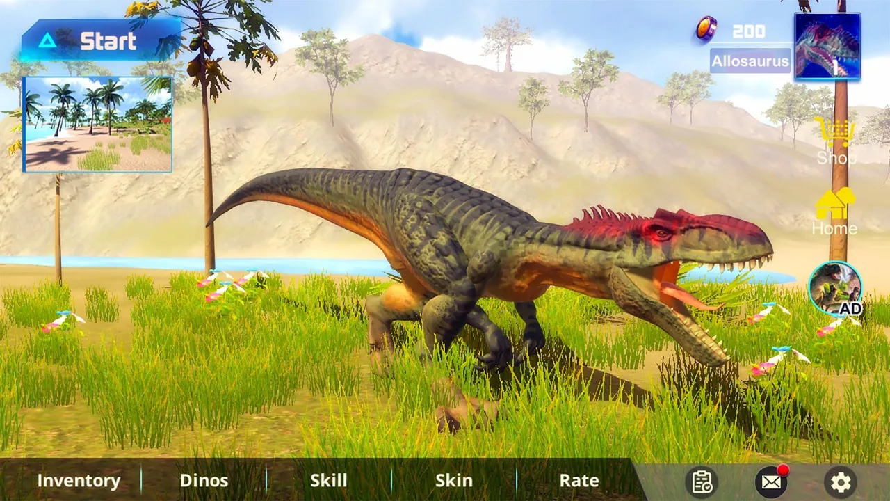 Dinosaur Simulator: Allosaurus official screenshot 30