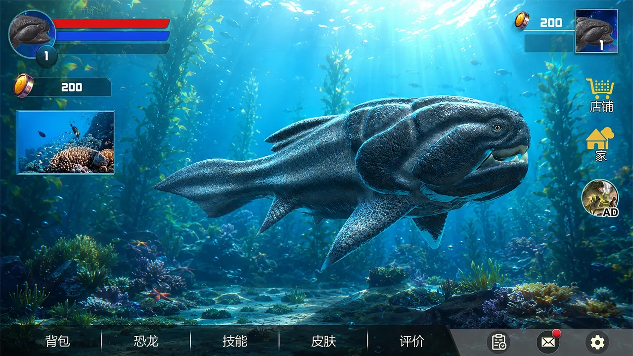 Dunkleeosteus Simulator official screenshot 1