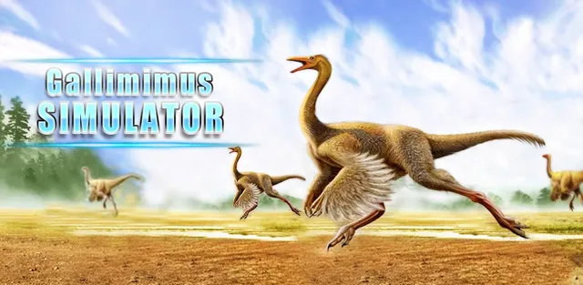 Gallimimus: Fastest Dino Sim promotional artwork