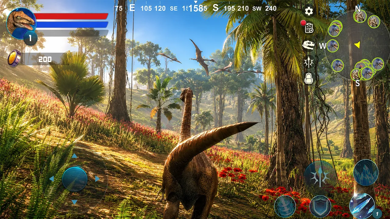 Gallimimus: Fastest Dino Sim official screenshot 5