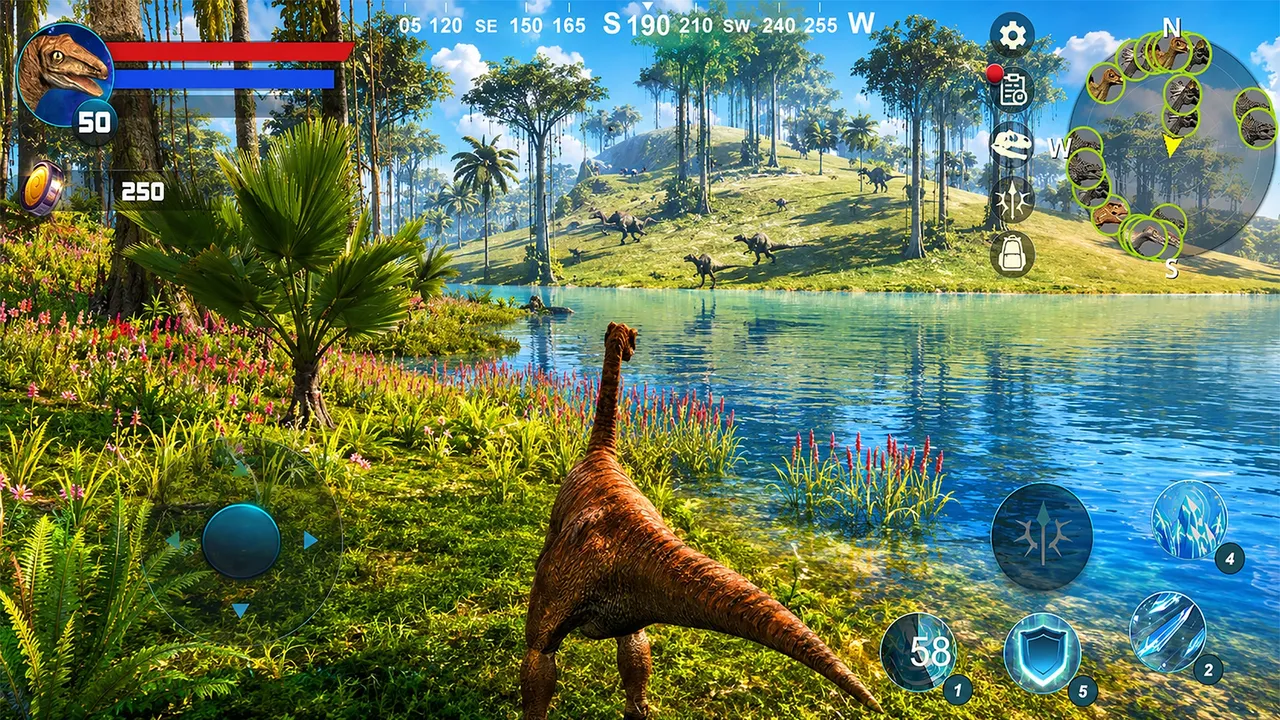 Gallimimus: Fastest Dino Sim official screenshot 9
