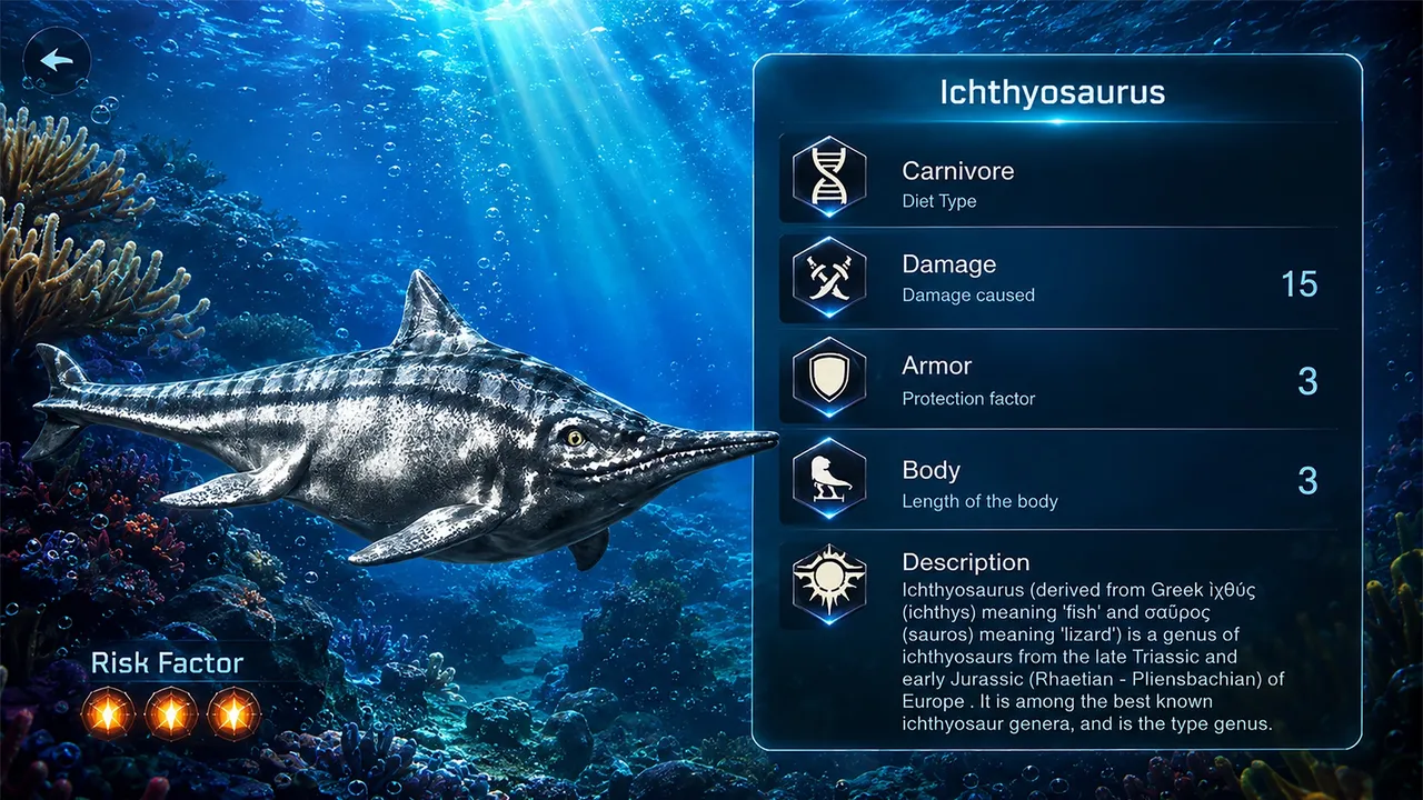 Helicoprion: Shark Dino Sim official screenshot 7
