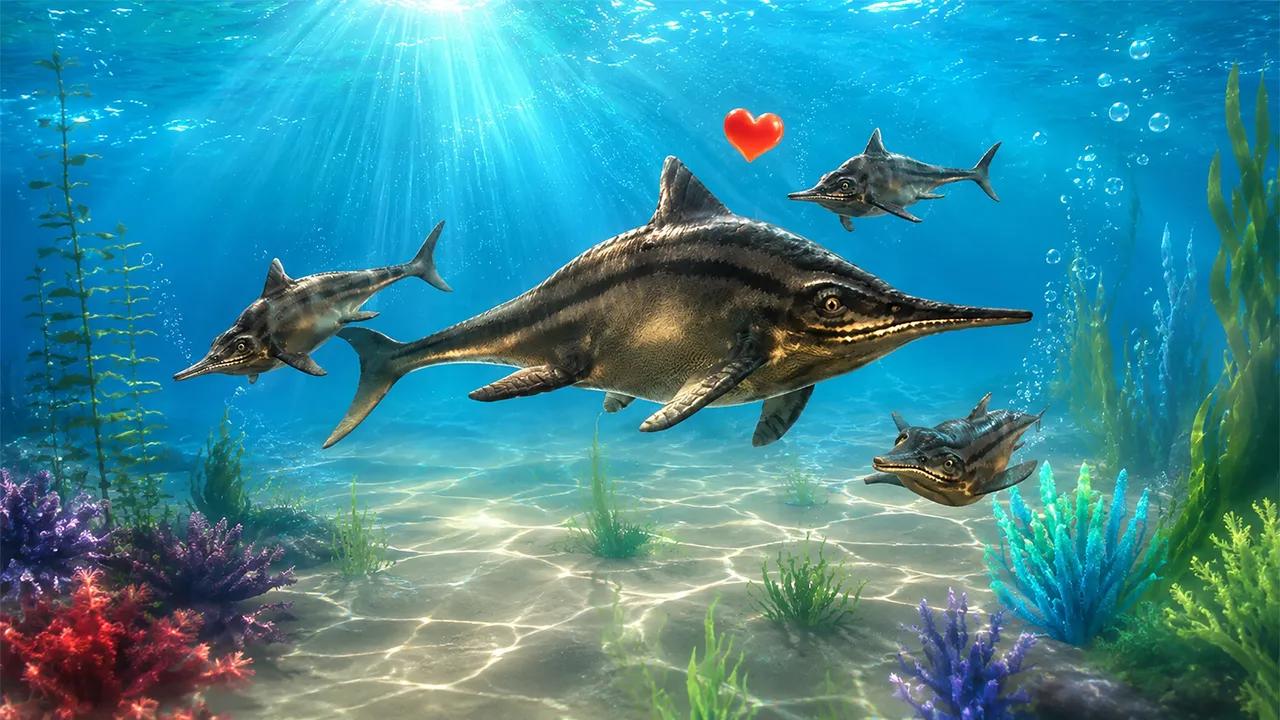 Ichthyosaurus: Ocean Dino Sim official screenshot 15