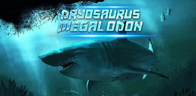 Megalodon Dino Survival Sim promotional artwork