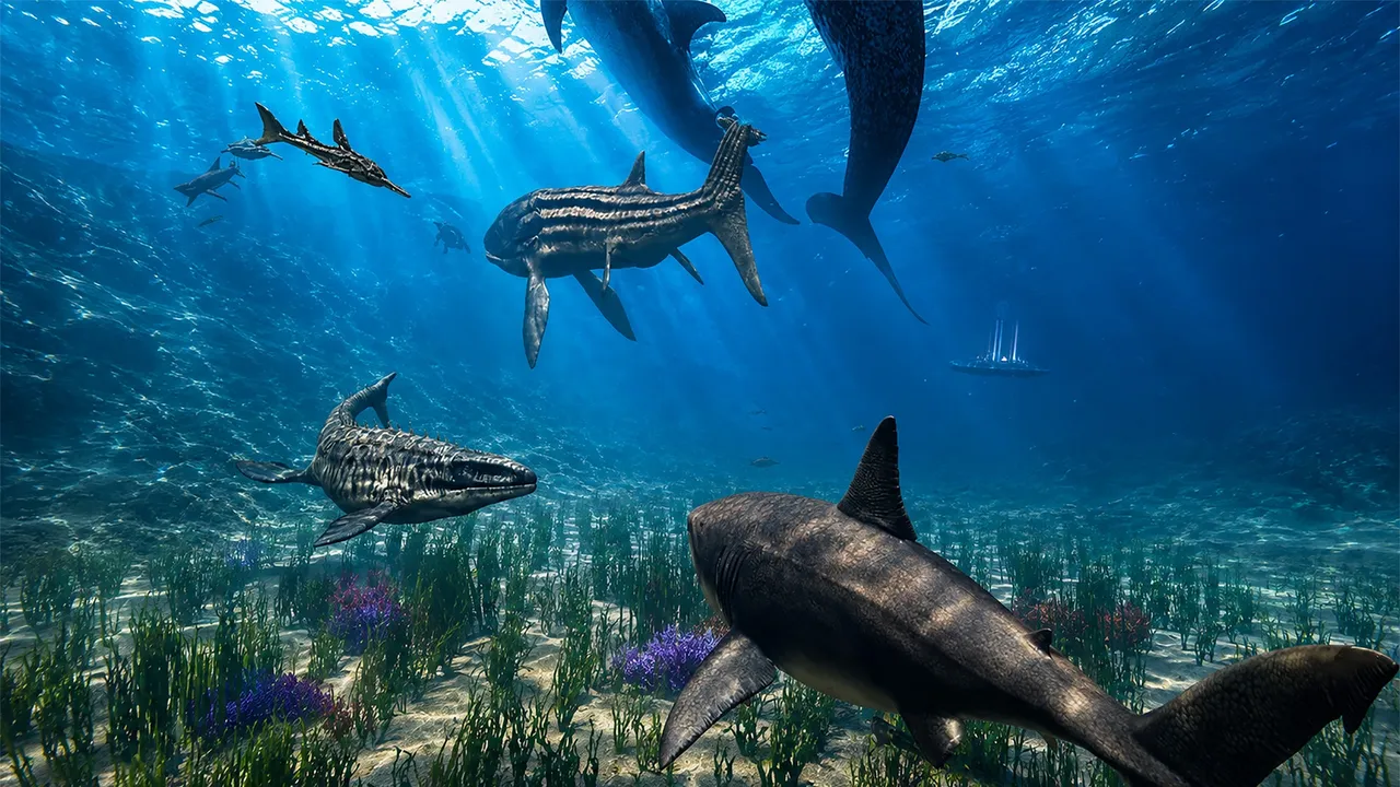 Megalodon Dino Survival Sim official screenshot 12