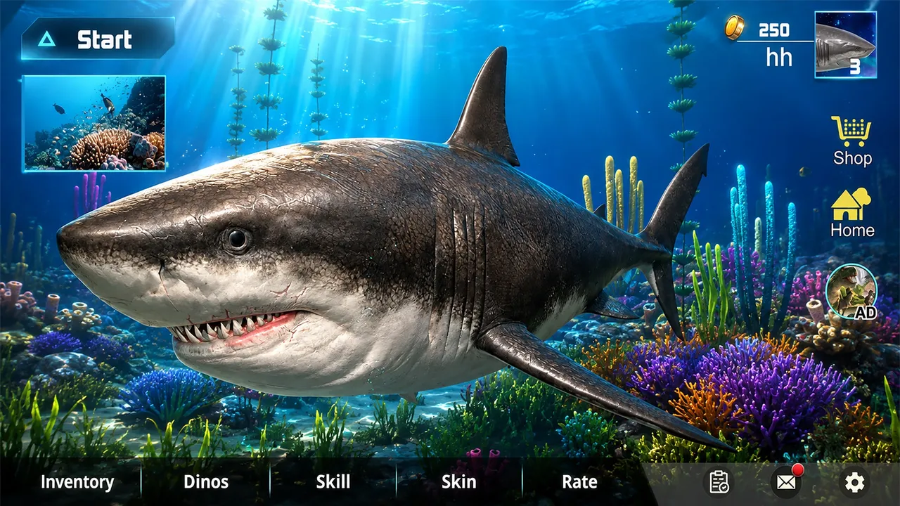Megalodon Dino Survival Sim official screenshot 18