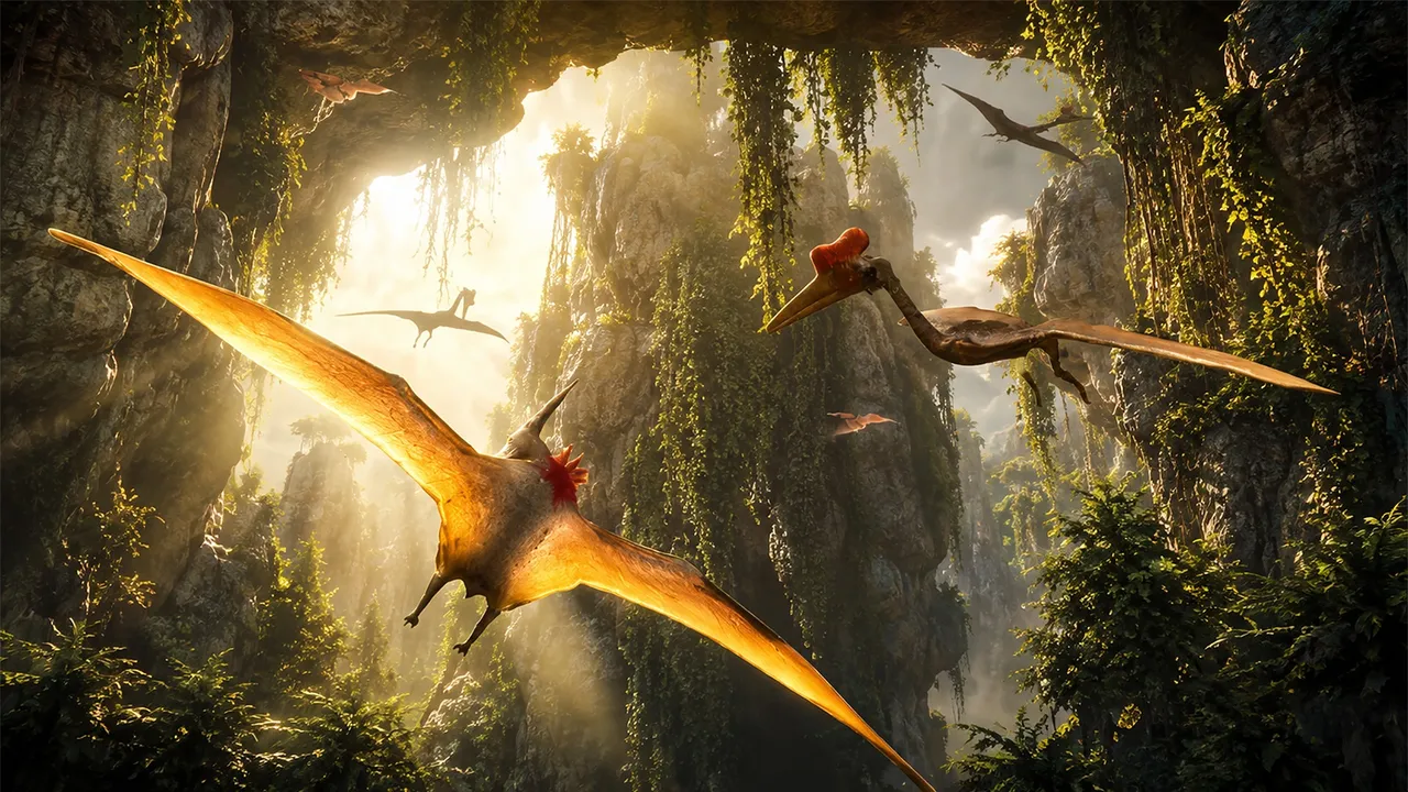 Pteranodon:Flying Dinosaur Sim official screenshot 19