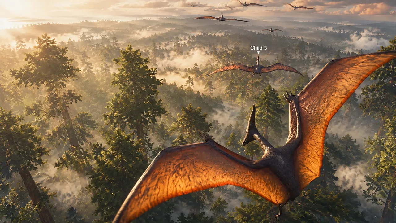 Pteranodon:Flying Dinosaur Sim official screenshot 2
