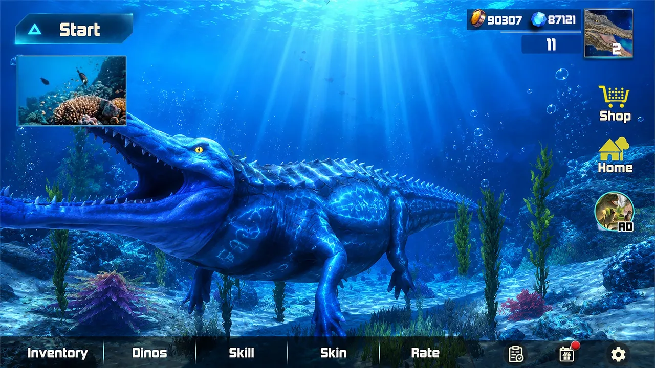 Sarcosuchus Dinosaur Simulator official screenshot 15