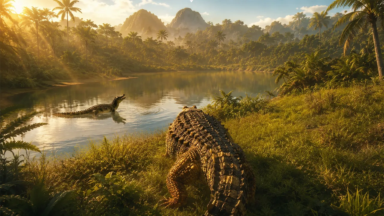 Sarcosuchus Dinosaur Simulator official screenshot 16