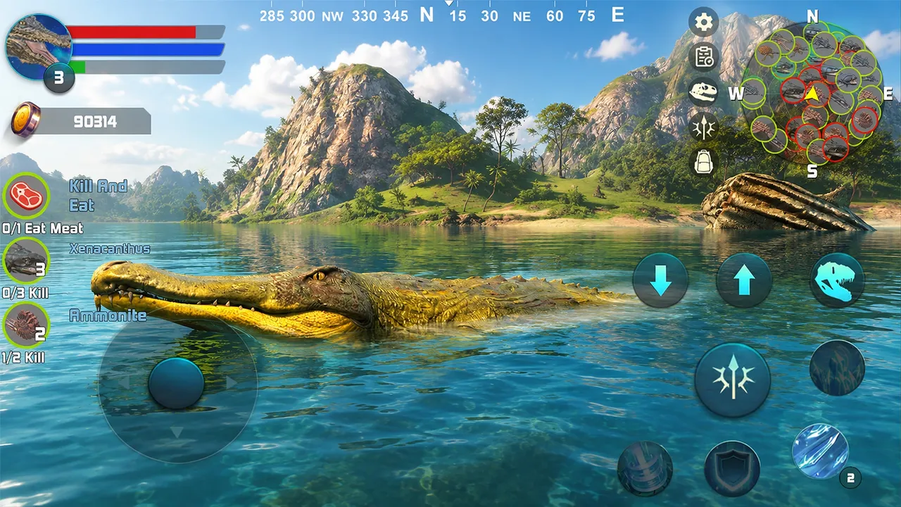 Sarcosuchus Dinosaur Simulator official screenshot 3