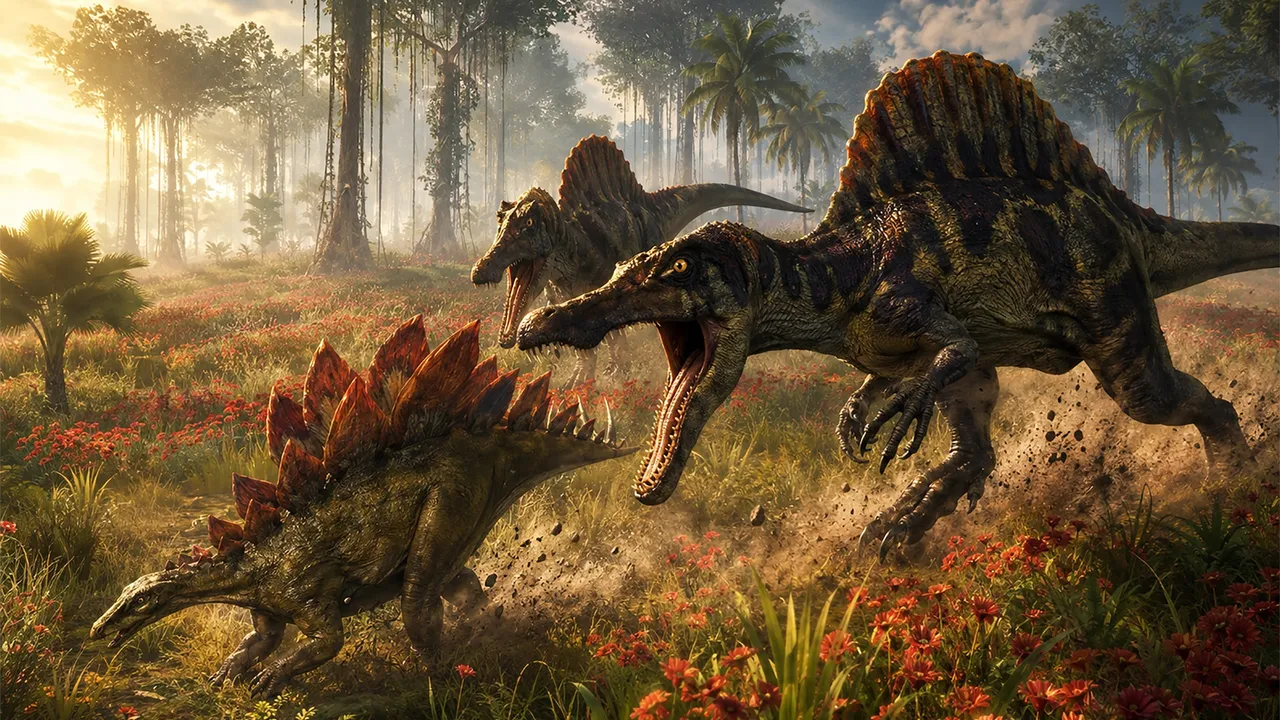 Stegosaurus: Plate Dino Sim official screenshot 5