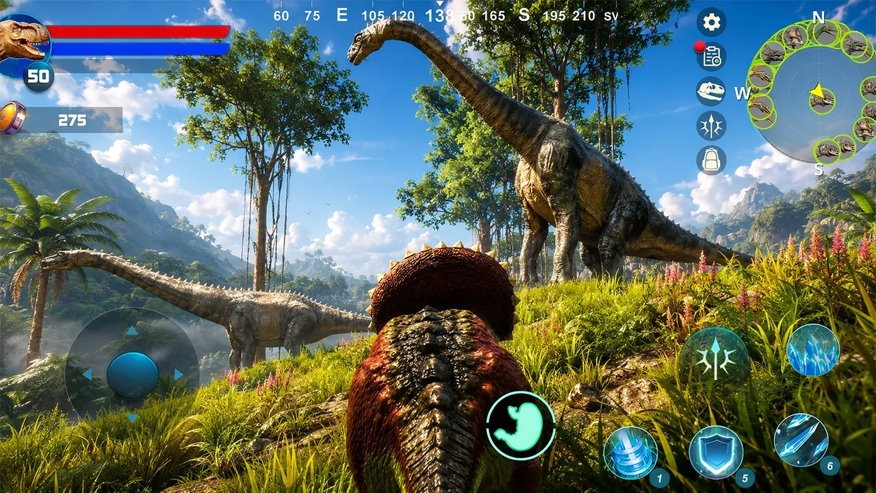 Styracosaurus: Horned Dino Sim official screenshot 13
