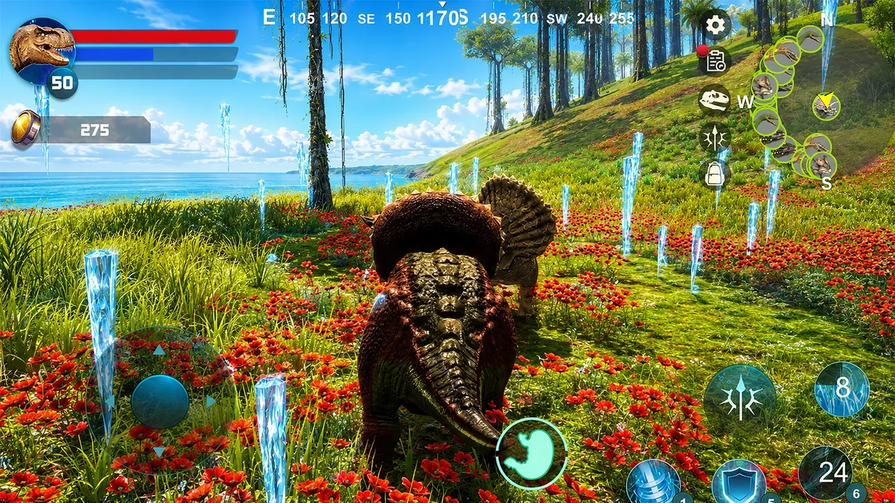 Styracosaurus: Horned Dino Sim official screenshot 7