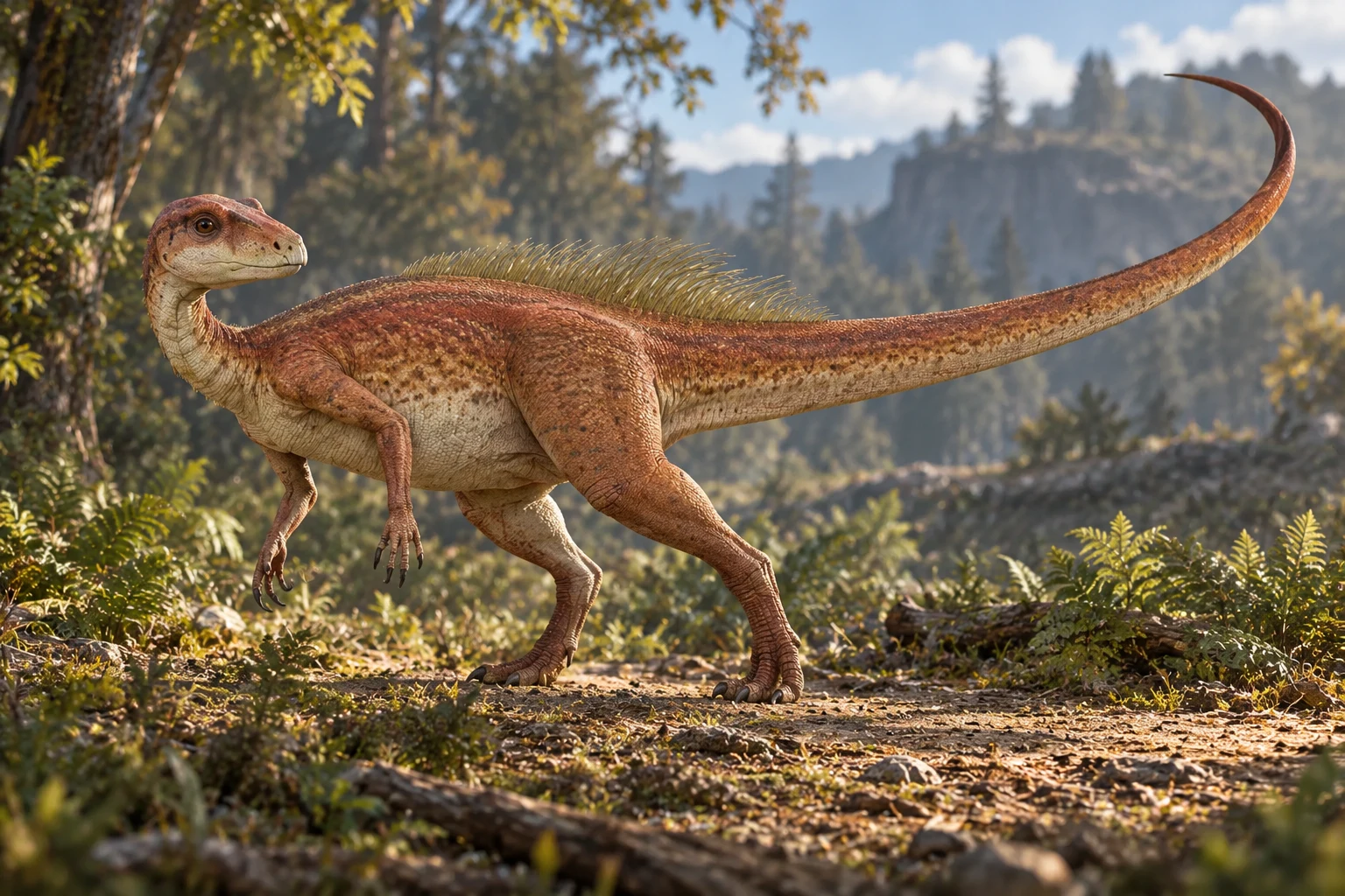 Abrictosaurus — AI artistic reconstruction following the credited complete-body reference