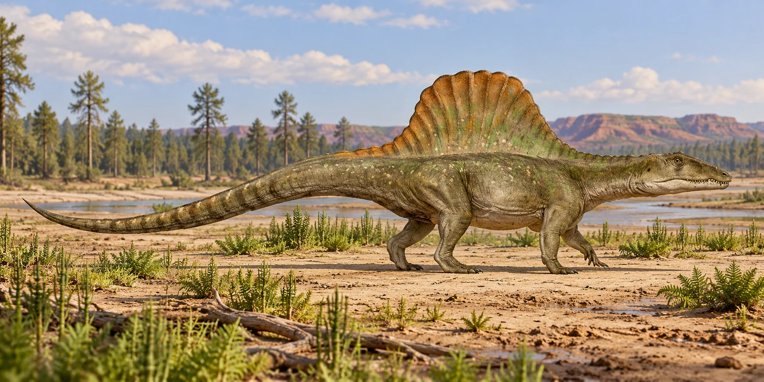 Arizonasaurus — AI artistic reconstruction following the credited complete-body reference