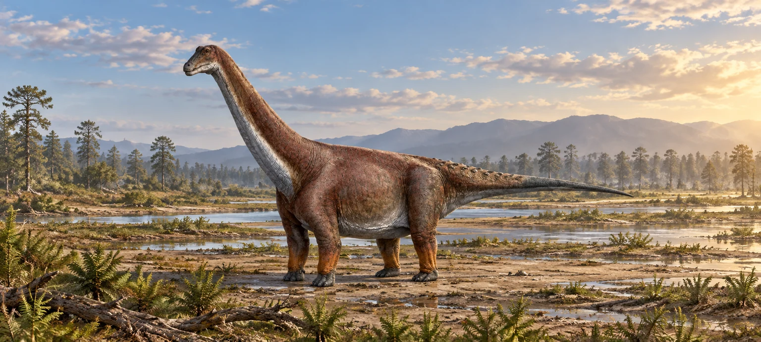 Baotianmansaurus — AI artistic reconstruction following the credited complete-body reference