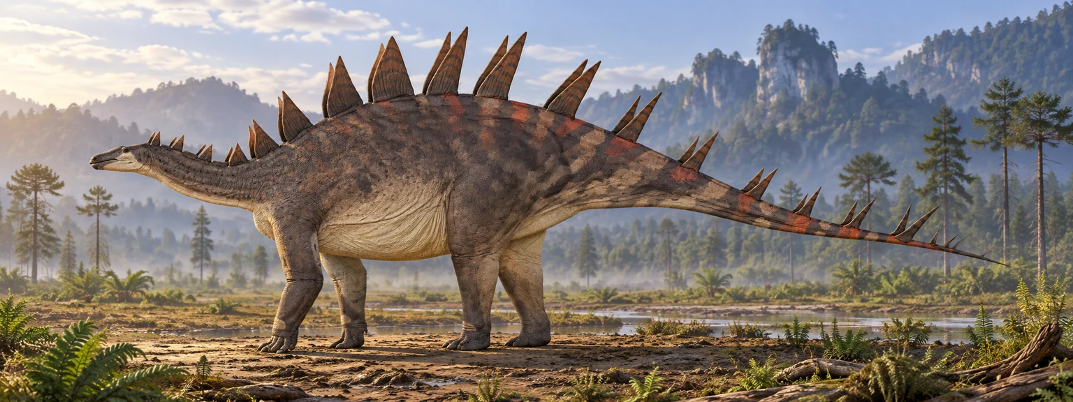 Bashanosaurus — AI artistic reconstruction following the credited complete-body reference