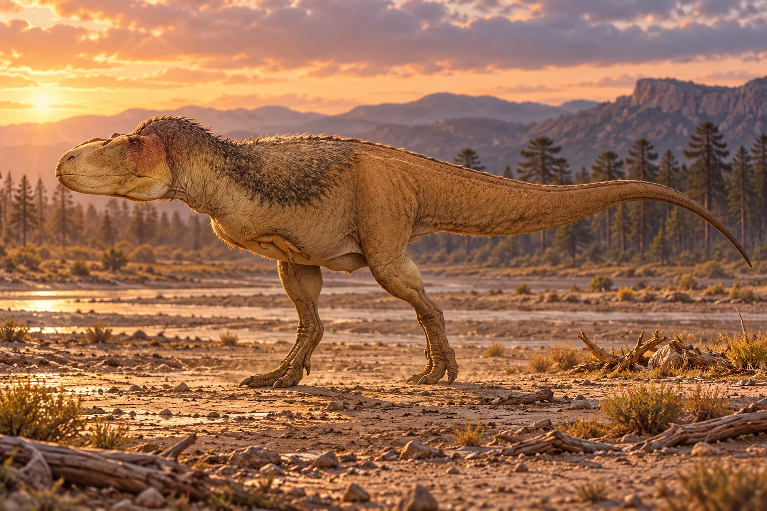 Bistahieversor — AI artistic reconstruction following the credited complete-body reference