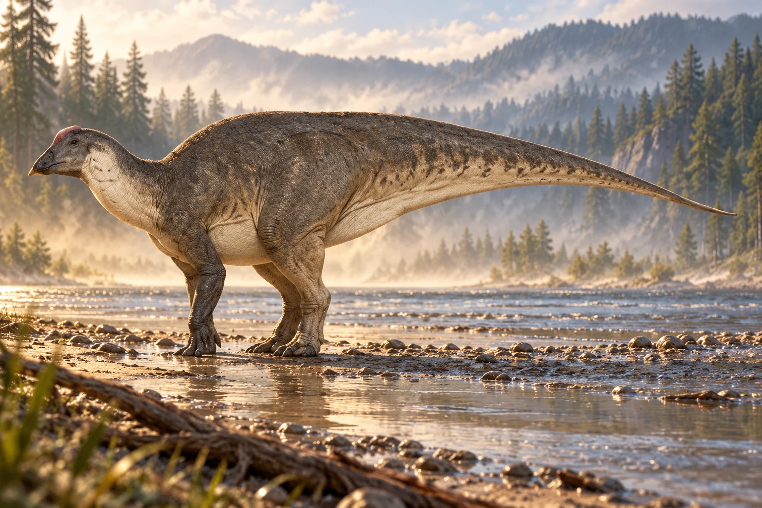 Blasisaurus — AI artistic reconstruction following the credited complete-body reference