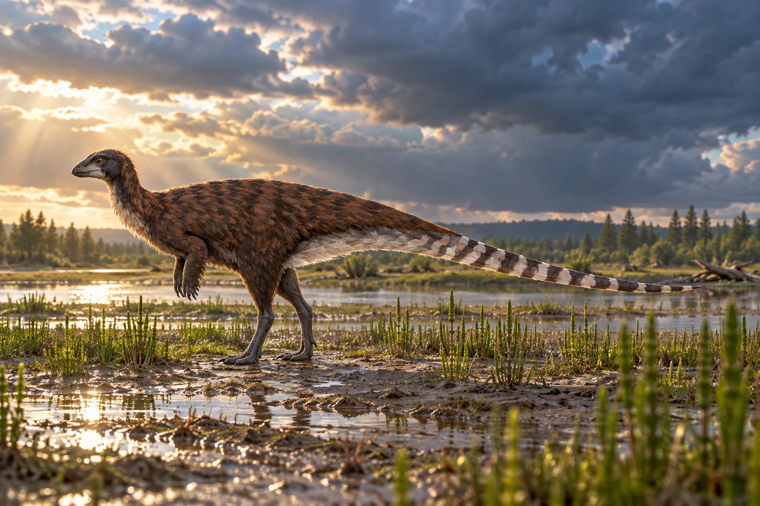 Chakisaurus — AI artistic reconstruction following the credited complete-body reference
