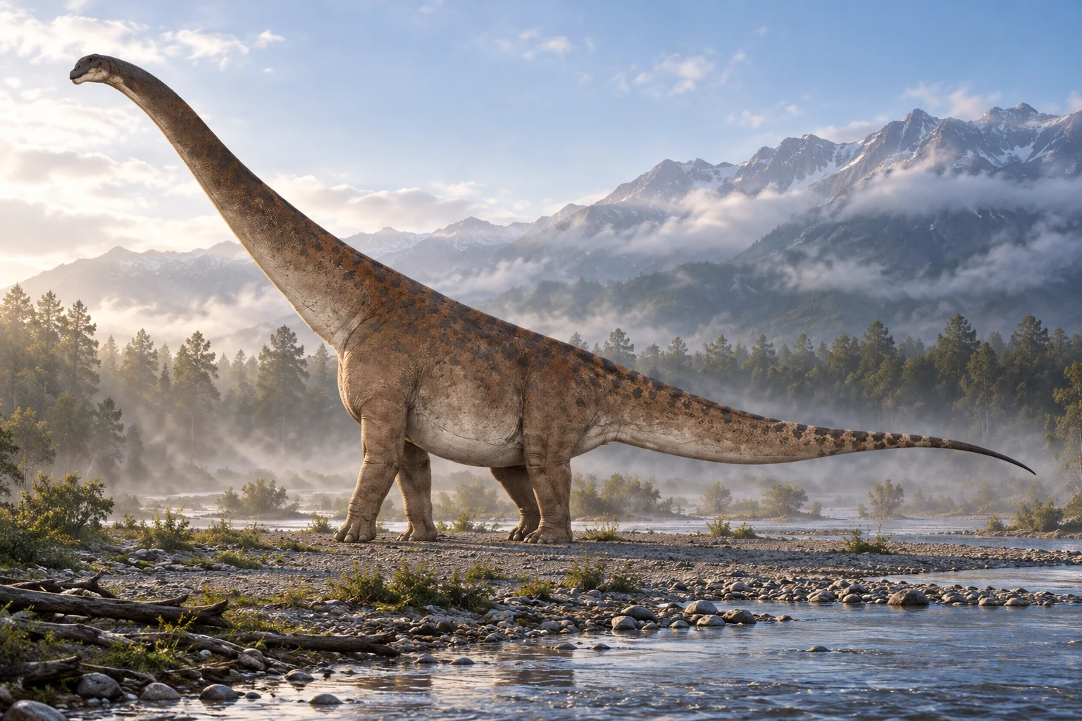 Gandititan — AI artistic reconstruction following the credited complete-body reference